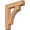 Ekena Millwork Westlake Block Smooth Bracket, Western Red Cedar, 5 1/2"W x 30"D x 34"H BKT06X30X34WTL05SWR - alternate 1